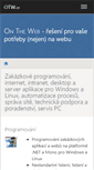 Mobile Screenshot of otw.cz